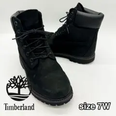 ティンバーランド　6インチプレミアムブーツ　7W　24cm　黒　96382