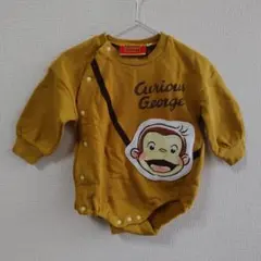 Curious George ロンパース　おさるのジョージ