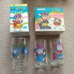 アラレちゃん 三ツ矢サイダー グラス 3点セット