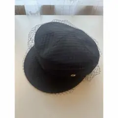 CA4LA アトリエメイド キャスケット 黒 チュール 帽子 - メルカリ