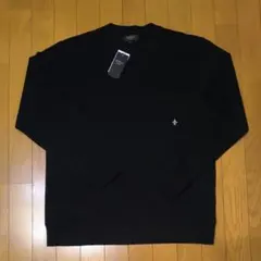 エポカ　新品　メンズ　ロングTシャツ(フルードリス/ブラックL)のサムネイル