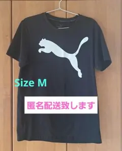 PUMA／プーマ ブラック Tシャツ Mサイズ