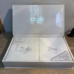 CELINE タオルセット　新品　セリーヌ　フェースタオル　西川産業