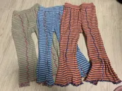 カラフルストライプ長ズボン（100cm~）
