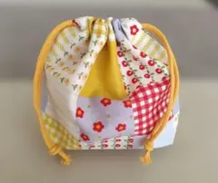 ハンドメイド　給食・コップ等巾着袋⑪