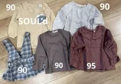 女の子　トップス　size90.95 5枚set まとめ売り