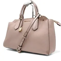 マイケルコース 2way ショルダーバッグ レザー 南京錠 A4 ゴールド金具