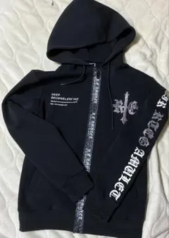 ストライプ柄 ブラックパーカー dimmoire ストライプ柄 ブラックパーカー dimmoire - メルカリ