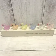 ナチュラルインテリア雑貨　カラフルあひるさん　夏オブジェ