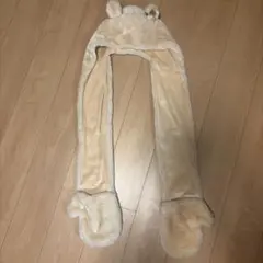 ディズニー くまのプーさん ファンキャップ ミトン付きのサムネイル