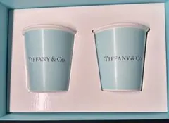 ティファニー　ボーンチャイナ　コーヒーカップ