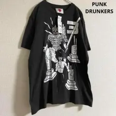 【未使用品】パンクドランカーズ Tシャツ 墓場の画廊 M ブラック 炭黒 3周年