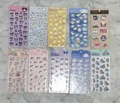 サンリオ シール ステッカー 日本限定あり ぷくっとシール まとめ売り
