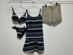 未使用 ラコステ 水着 4点セット