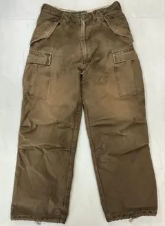 H41 米軍　M-65フィールドパンツ　ミリタリーカーゴパンツ　訳あり