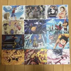 ワンピース一番くじ 色紙 12枚セット
