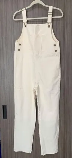 神戸レタス　オールインワン オーバーオール　オフホワイト