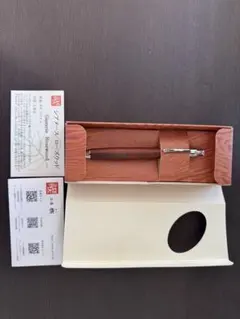 schicksal 巳年限定 革軸ペン パイソンレザー（白蛇革） シャープペン