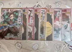 鬼滅の刃 クリアビジュアルポスター 無限列車 8点