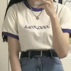 SCULPTOR ロゴ パイピングTシャツ 半袖のサムネイル