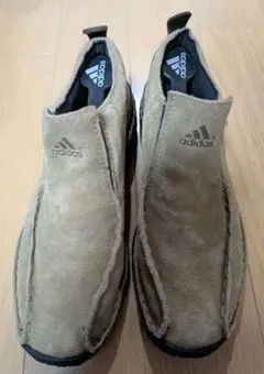 adidas スエードスリッポンシューズ ベージュ　26.0cm