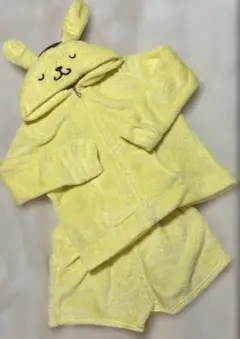 GRL☆ポムポムプリン ☆フード付きルームウェアセットM