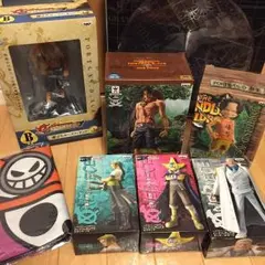 新品♪送込.ワンピースグッズ/エース.ルフィ.海賊旗など。