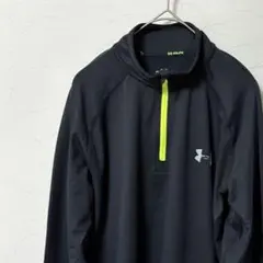 Under Armour ハーフジップ ゴルフ メンズ M 黒トレーニングウェア