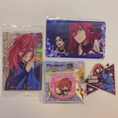 ブルーロック 千切豹馬 まとめ売り ウエハース箔押し ステッカー 未開封