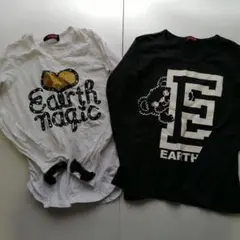 EARTHMAGIC　ロンT　２枚セット　150