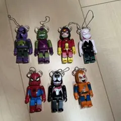 ベアブリック スパイダーマンフィギュアセット 7体