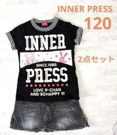 ★値下げ★120cm INNER PRESS Tシャツ スカート まとめ売り