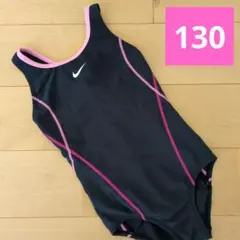 Nike 水着 黒/ピンク タンクタイプ