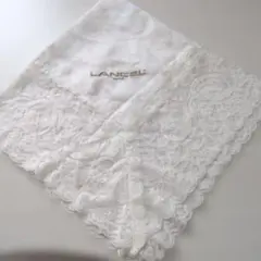LANCEL テーブルクロス 花柄レース ホワイト - メルカリ