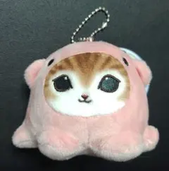 mofusand 海の生き物にゃんおかおマスコット メンダコにゃん