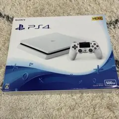 PS4本体白 500GB 純正コントローラー 付属品付きCUH-2200A - メルカリ