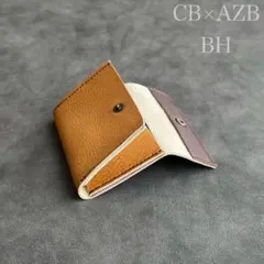 コインケース　レザー小物入れ　財布　本革ハンドメイドレザークラフト