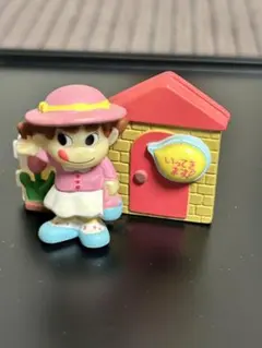 レトロ 不二家ペコちゃん メモスタンド フィギュア