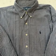 ラルフローレン　Ralph Lauren XXL.チェック柄長袖シャツ