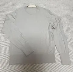 【値下げ】【Mila Owen】グレージュ　ウール100%長袖セーター