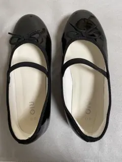 バレエシューズ ブラック 21.0