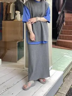 アパルトモン REMI RELIEF/レミレリーフ SWEAT SKIRT 38 - メルカリ