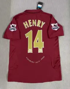 【正規品】【CLパッチ付き】バルセロナ　ティエリアンリ 08/09 ユニフォーム 正規品】【CLパッチ付き】バルセロナ ティエリアンリ 08/09