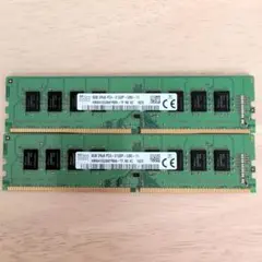 DDR4 メモリ 8GBx2枚 M378A1K43BB1-CPB サムスン - メルカリ