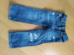 ダメージ加工デニムパンツ 18-24ヶ月