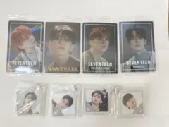 SEVENTEEN セブチ アクリルチャーム＆ウエハーストレカ 8点セット