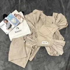 美品　コニー抱っこ紐サマー/ ベージュ / Sサイズ