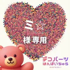 ミ☆ 様　専用ページ