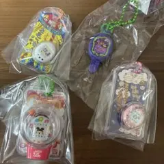 たまごっち　チョコボーロ　ストラップ 4個セット