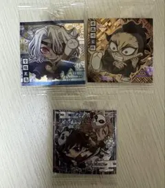 鬼滅の刃 デフォルメシールウエハース 其ノ十三　冨岡義勇＆錆兎 宇髄天元 不死川